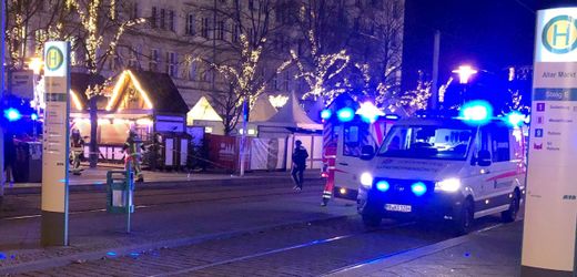 Magdeburg: Auto fährt in Menschenmenge auf Weihnachtsmarkt