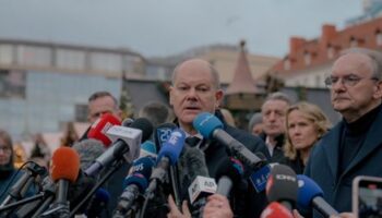 Magdeburg: Bundeskanzler Olaf Scholz bezeichnet Anschlag als »wahnsinnige Tat«