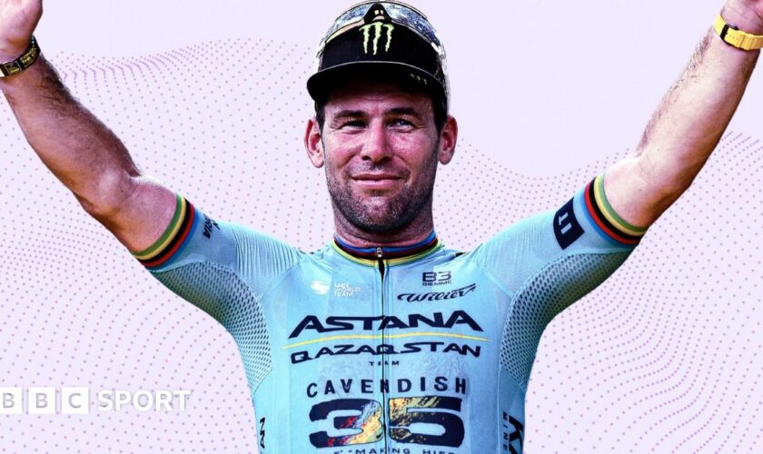 Mark Cavendish's career in numbers