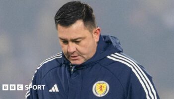 Scotland head coach Pedro Martinez Losa