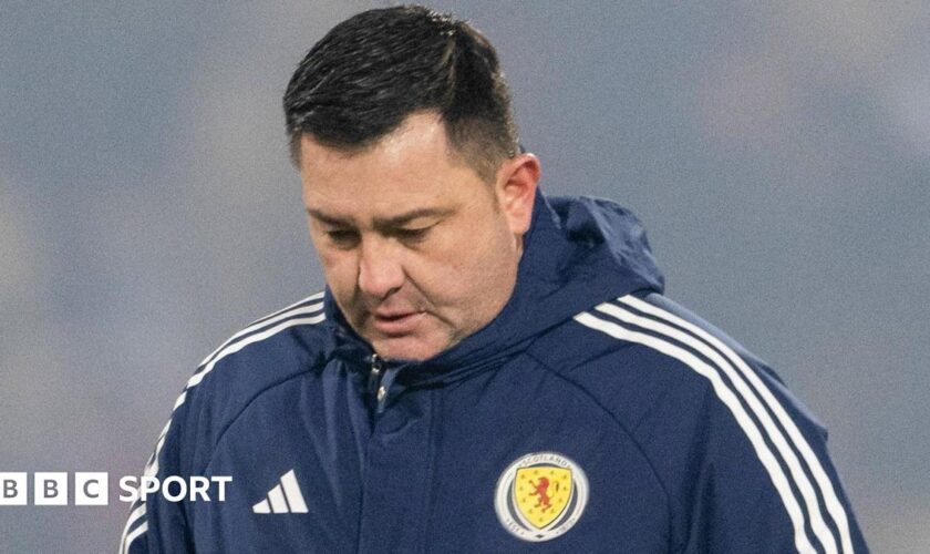 Scotland head coach Pedro Martinez Losa