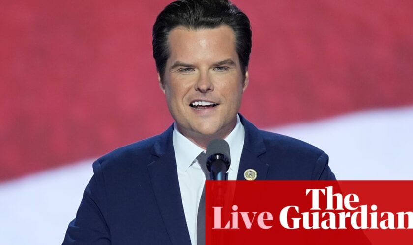 Matt Gaetz report to be released, reports say; Trump says Cheney could be in ‘trouble’ amid call for FBI inquiry – live