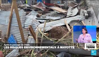 Mayotte: après le passage du cyclone, les risques environnementaux