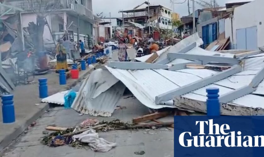 Mayotte cyclone: health services in ruins as rescuers race to reach survivors