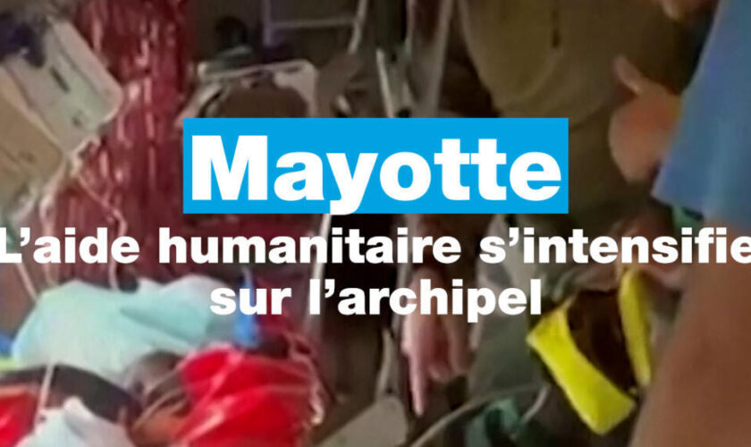 #Mayotte : l’aide humanitaire s’intensifie sur l'archipel