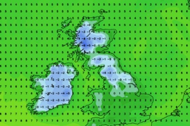 Met Office confirms sleet and snow 48 hours before Christmas Day as -5C blast hits UK