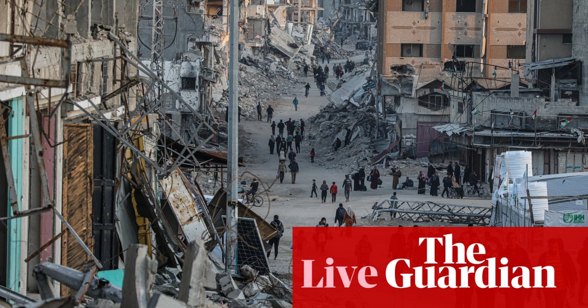 Middle East crisis live: ‘some progress’ made on Israel-Gaza hostage and ceasefire deal, Netanyahu says