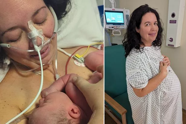 'Miracle' mum survived childbirth despite losing 15 litres of blood due to 'Death is Coming' condition