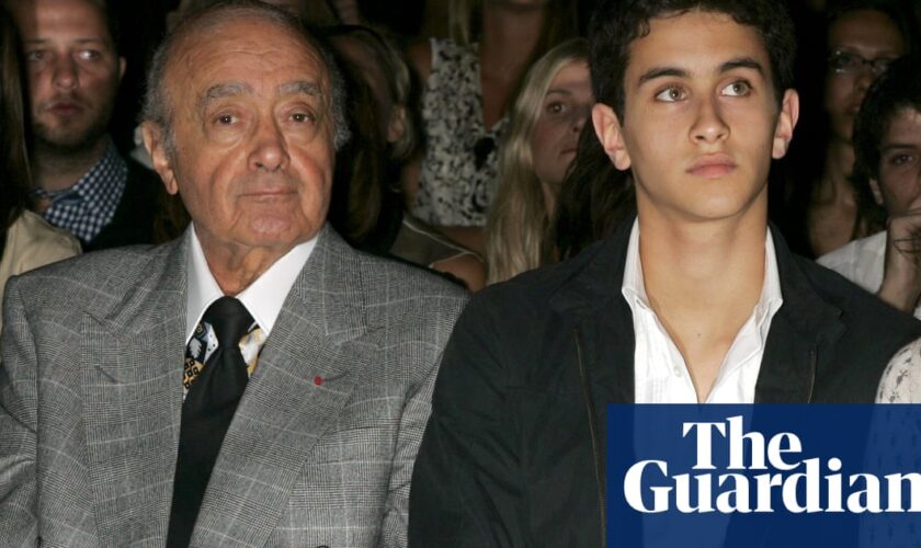 Mohamed Al Fayed faked dementia to evade prosecution, son says