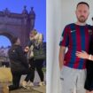 Moment thief swipes Brit's phone as he films himself proposing to girlfriend in Barcelona