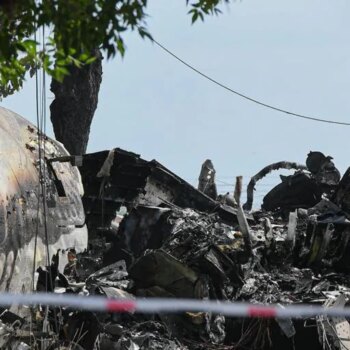 Mueren dos personas en Buenos Aires en un accidente de avión del presidente de River Plate