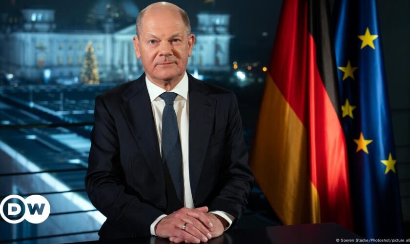 Neujahrsansprache: Olaf Scholz beschwört den Zusammenhalt