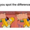 Only a Simpsons super fan can spot all the differences in these two images