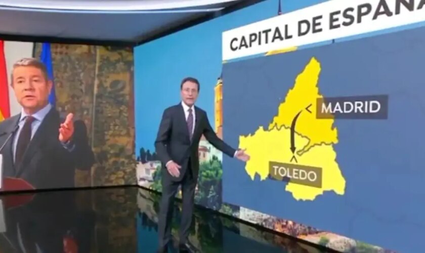 Page, en la inocentada de Antena 3: «que la capital de España deje de ser Madrid y se traslade a Toledo»