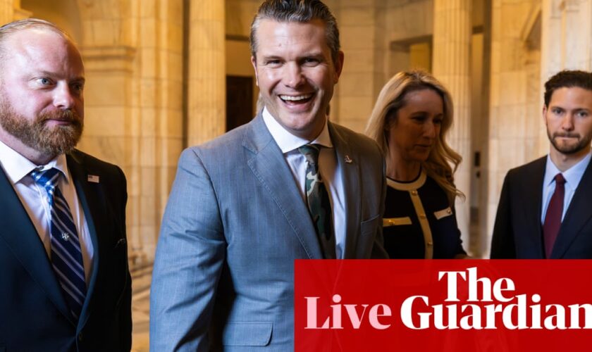 Pete Hegseth will allow sexual assault accuser to testify, Republican senator says – US politics live