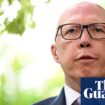 Peter Dutton accused of ‘disgusting’ political point-scoring after synagogue firebombing – then attacks Jewish Labor MP