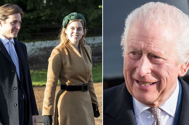 Princess Beatrice to spend Christmas at Sandringham with King after being warned against travel