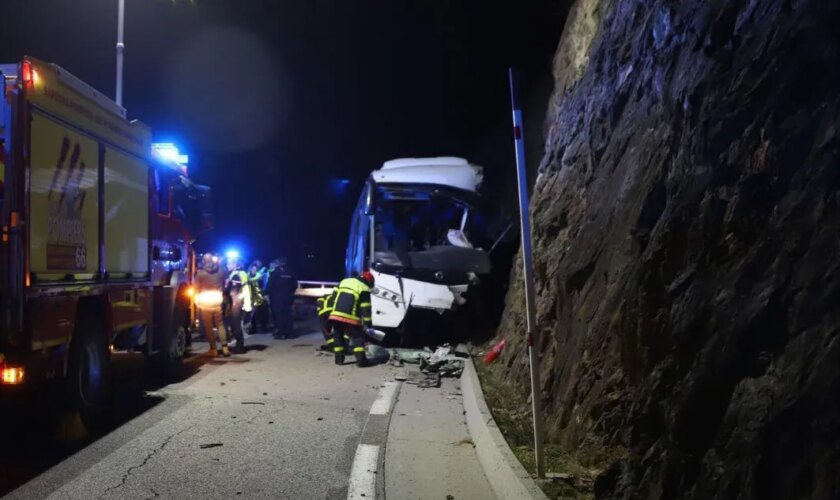 Prisión provisional para el conductor del autobús accidentado en los Pirineos tras dar positivo en cocaína