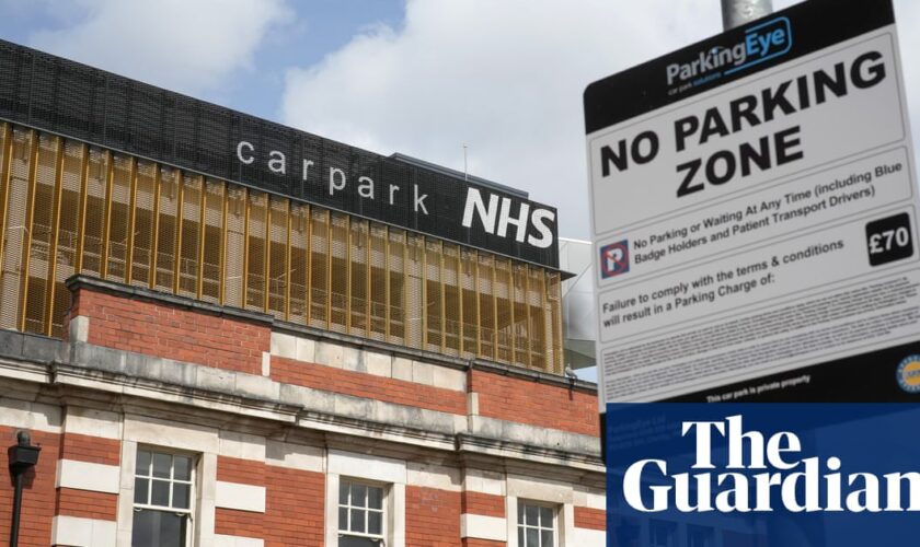 Quarter of NHS England trusts raised parking fees in cost of living crisis, data shows