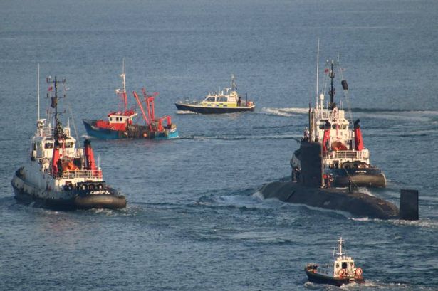 Royal Navy nuclear sub forced to take action in incident off UK coast