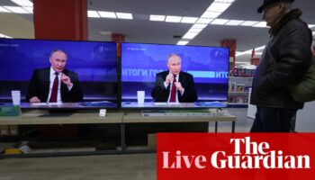 Russia-Ukraine war live: Putin says Russia ready for missile ‘duel’ with US