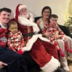 Santa Claus visits desperately ill toddler who may have just weeks to live