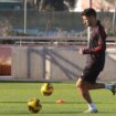 Saúl regresa en el último entrenamiento de la carrera de Jesús Navas