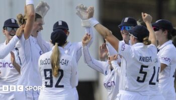 England celebrate