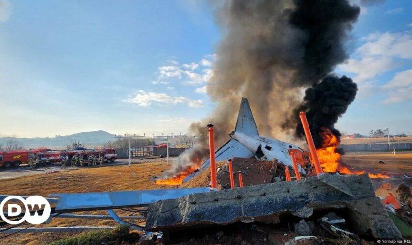 South Korea: Dozens dead in Muan airport plane crash