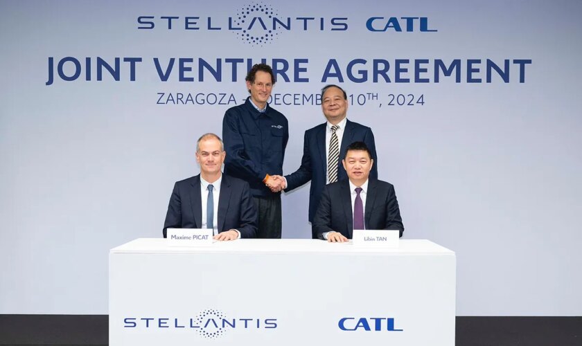 Stellantis y la china CATL invertirán hasta 4.100 millones en la mayor planta de baterías de España