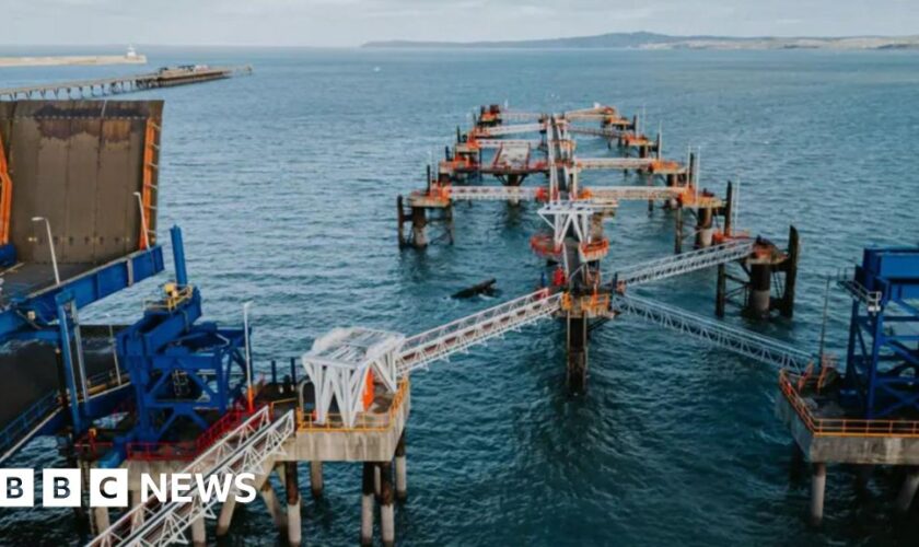 Storm-hit Holyhead port to partially reopen in January