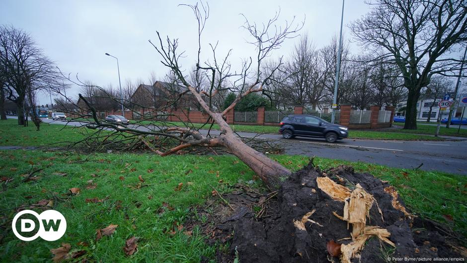 Sturm "Darragh": Alarmstufe Rot auf den britischen Inseln