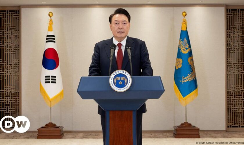 Südkoreas Staatschef Yoon: "Werde bis zum Ende kämpfen"