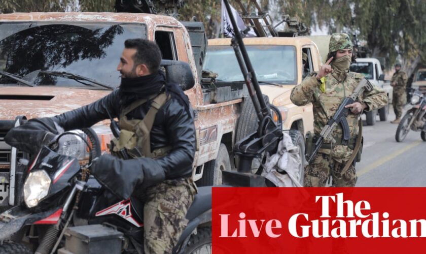 Syrian rebels say they have reached Damascus in ‘final stage’ of offensive – Middle East crisis live