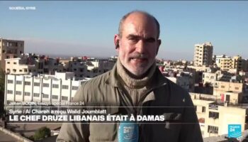 Syrie : le chef druze libanais Walid Joumblatt a rencontré Ahmad el-Chareh