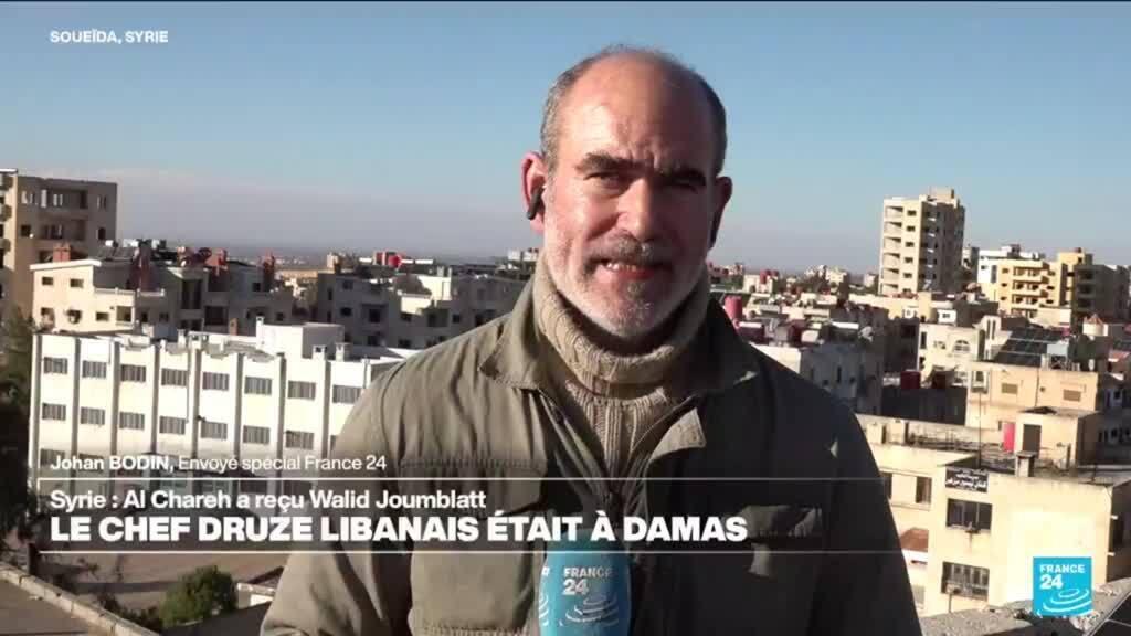 Syrie : le chef druze libanais Walid Joumblatt a rencontré Ahmad el-Chareh