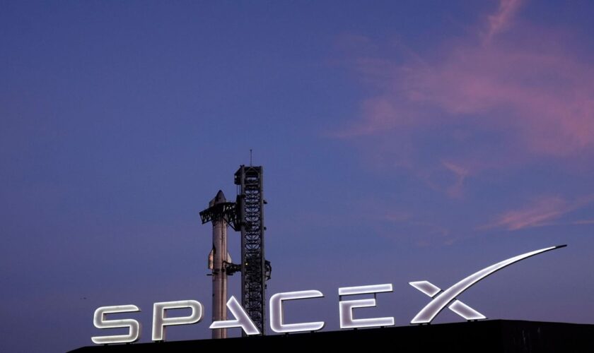 SpaceX hat die Eingemeindung seines Standortes beantragt. (Archivbild) Foto: Eric Gay/AP/dpa