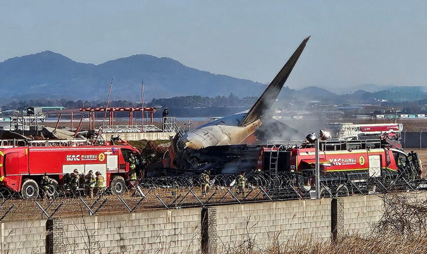 Terrible accident d’avion en Corée du Sud, plusieurs dizaines de morts confirmées