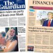 The Papers:  'Senseless attack' and 'stagflation' fears continue