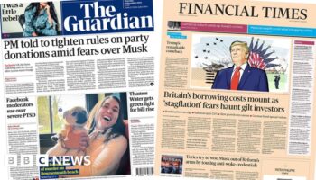 The Papers:  'Senseless attack' and 'stagflation' fears continue