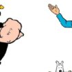 Tintín y Popeye pasarán a ser de dominio público en Estados Unidos en 2025