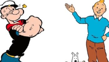 Tintín y Popeye pasarán a ser de dominio público en Estados Unidos en 2025