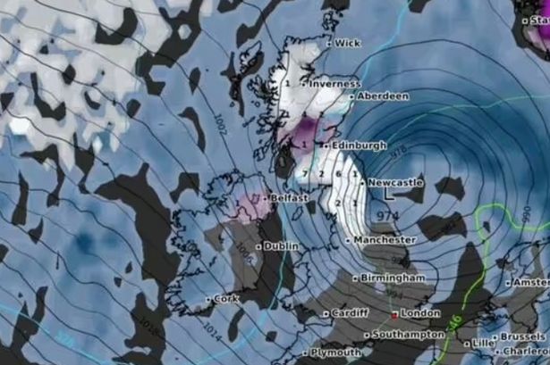 UK weather: New maps show exact date snow bomb will smash into Britain