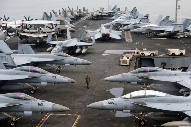 US navy pilots 'shot down over Red Sea in horror friendly fire incident'