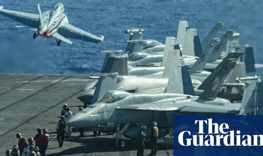 US shoots down two of its own navy pilots over Red Sea in ‘apparent friendly fire’ incident