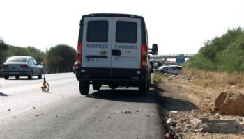 Un accidente en la A-4 a la altura en Dos Hermanas provoca varios kilómetros de retenciones