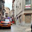 Un incendio en la calle Nuncio Viejo obliga a desalojar a los vecinos de un inmueble