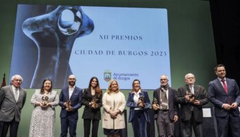 Verónica Pascual, Cruz Roja, Fernando Vázquez, Kepler, Pepe Carazo y Sara Ordóñez, Premios Ciudad de Burgos 2023