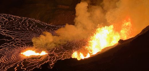 Vulkan auf Hawaii: Der Kilauea spuckt wieder Lava