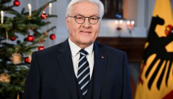 Bundespräsident Steinmeier wirbt zu Weihnachten für den Zusammenhalt in der Gesellschaft Foto: Annegret Hilse/Reuters/Pool/dpa